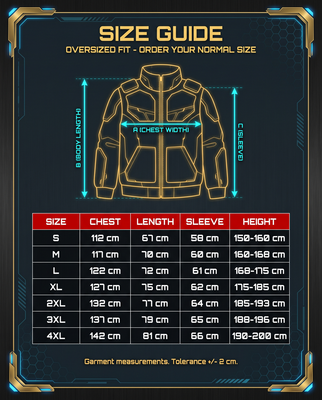 Size guide