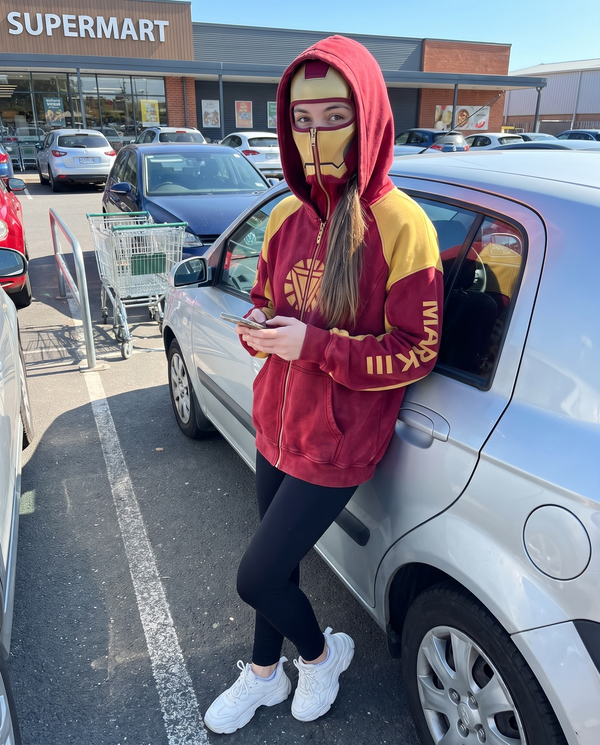 Customer photo in a car park